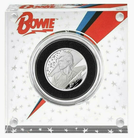 United Kingdom 2020 £1 David Bowie 1/2oz Silver Proof Coin