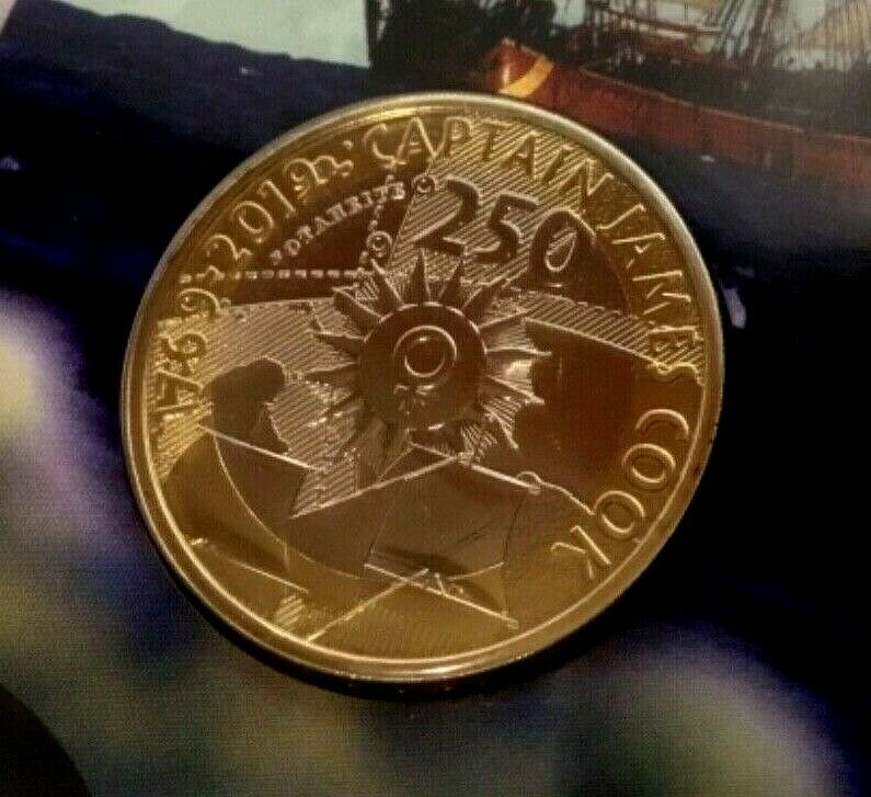 United Kingdom 2019 £2 Voyage of Discovery 250th Anniversary BU Sealed Coin Pack