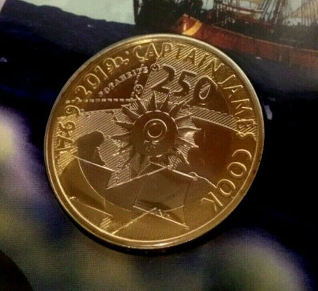 United Kingdom 2019 £2 Voyage of Discovery 250th Anniversary BU Sealed Coin Pack