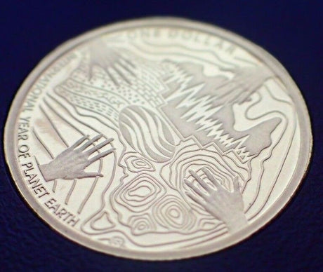 Australia  2008 $1 Proof Year of Planet Earth