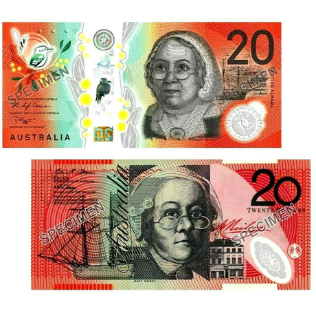Australia 2019 $20 Uncirculated  Two Generations RBA Banknotes Folder