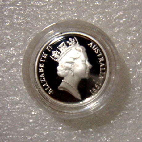 Australia 1991 5 Cent Silver Proof Echidna