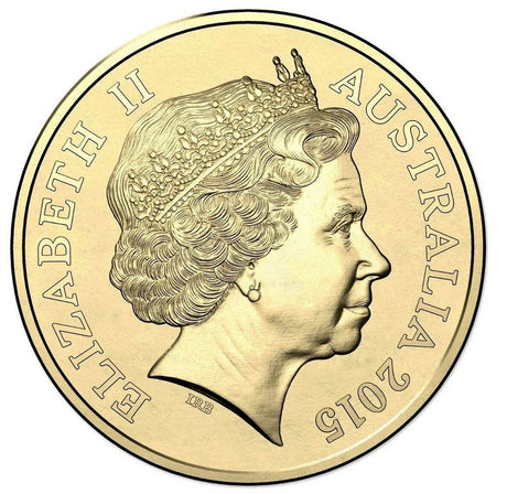 Australia 2015 $2 Orange Coloured Uncirculated Remembrance Day ‘C’ Mintmark