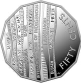 Australia 2019 50 Cent Frosted Uncirculated International Year of Indigenous Languages Carded