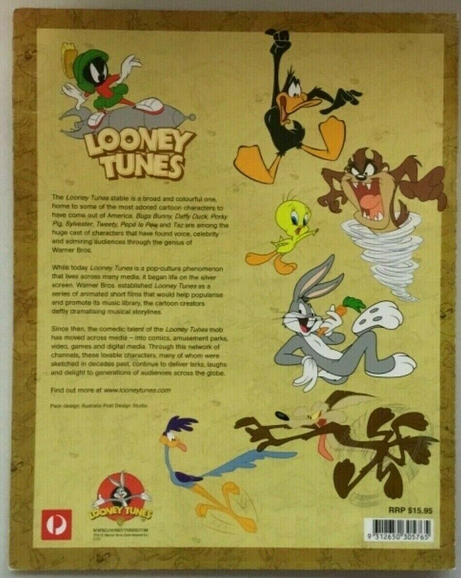 Australia 2015 Looney Tunes Stamp Folder 20x Stamps Sheet MUH MNH