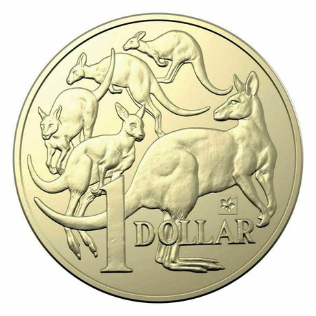 Australia 2019 $1 Uncirculated ANDA Expo Privy Mark Collection Set in Folder Native Australian Flowers