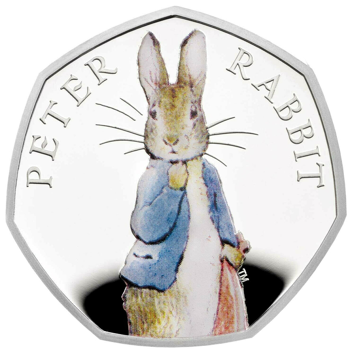 United Kingdom 2019 50p Proof Beatrix Potter-Peter Rabbit Silver