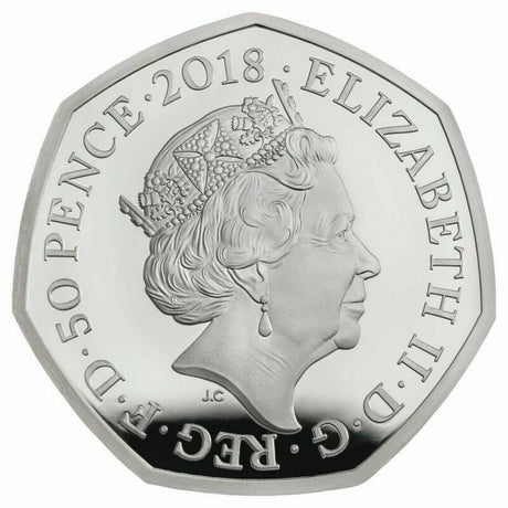 United Kingdom 2018 50p Beatrix Potter Tailor of Gloucestor Silver Proof