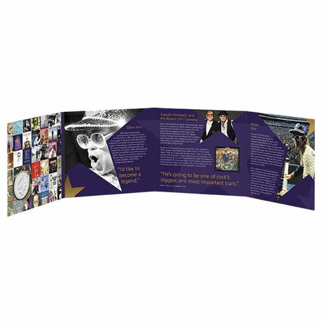 United Kingdom 2020 £5 Elton John BU Sealed Coin Pack