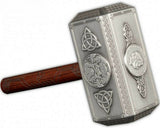 Solomon Island 2021 $10 Thor's Iconic Hammer "MJÖLNIR" 1/2 Kilo Antiqued Silver