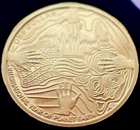 Australia  2008 $1 Proof Year of Planet Earth