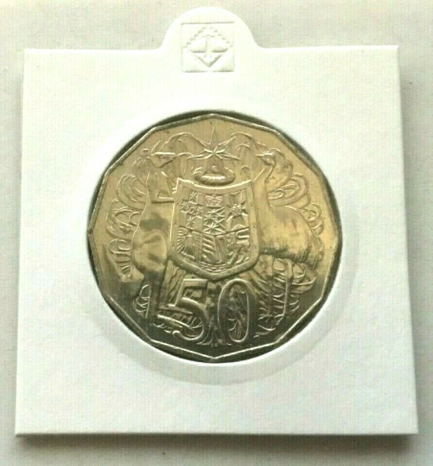 Australia 2018 50 Cent Uncirculated Coat of Arms ex Uncirculatd Set