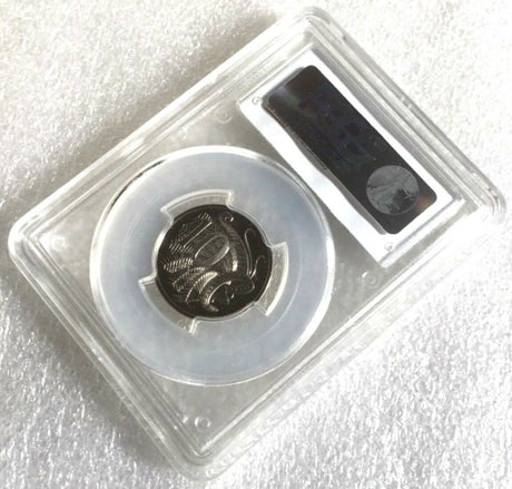 Australia 1977 10 Cent Proof PR68 DCAM PCGS Lyrebird