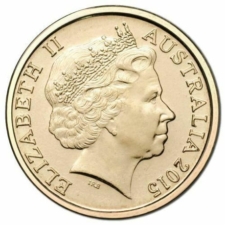 Australia 2015 $2 ANZAC Lest We Forget Red Coloured Uncirculated Coin Pack