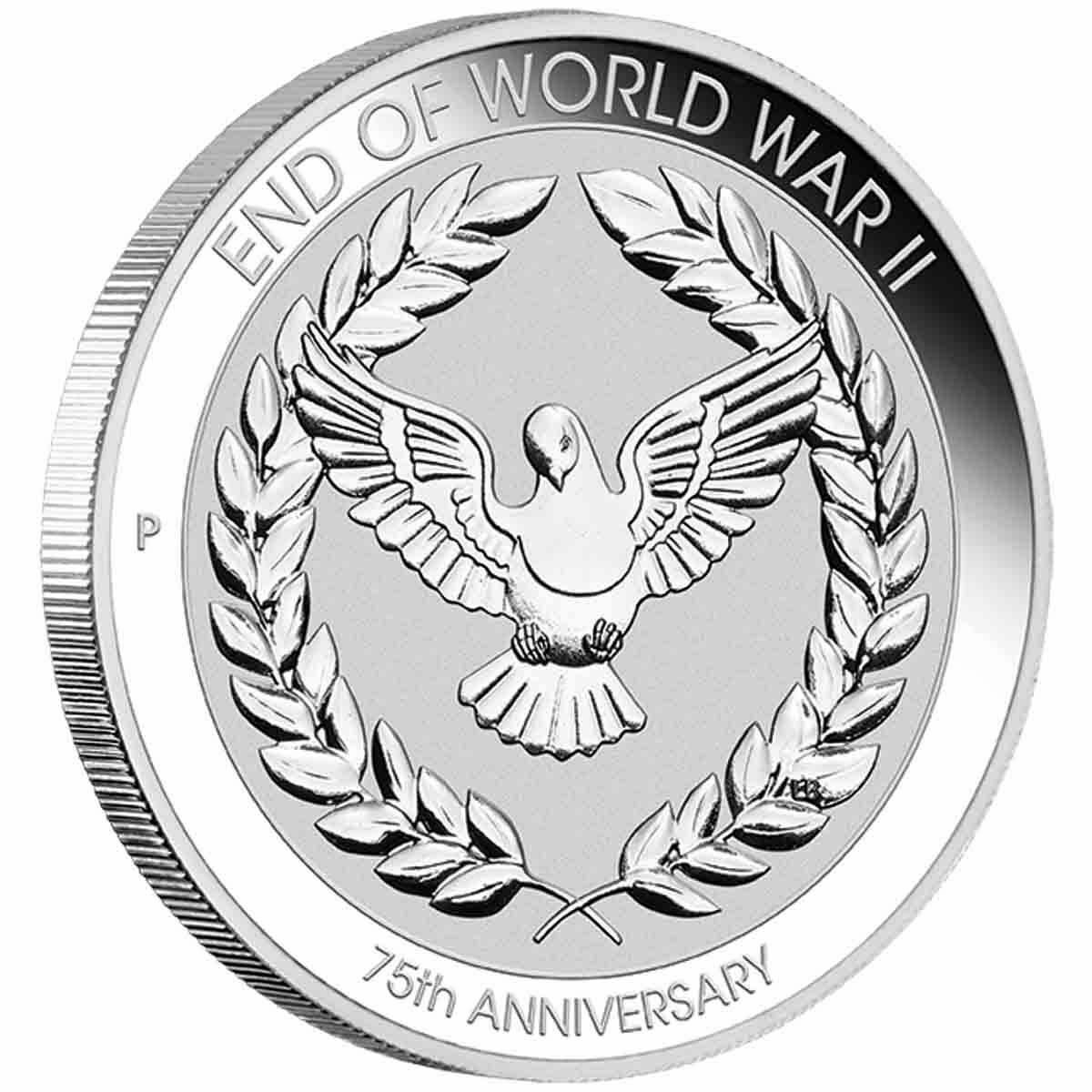 Australia 2020 10 Cent 75th Anniversary of the End of WWII Silver