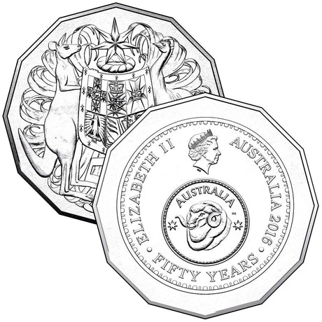 Australia 2016 50 Cent Uncirculated The Changeover