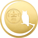 Mongolia 2016 500 Togrog Owl Mongolian Nature Series 1/2 Oz Silver Coin