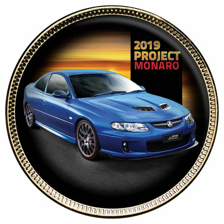 Australia 2020 Holden Monaro Gold-plated Enamel Penny 9-Coin Collection