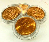 Australia 1977 2 Cent Uncirculated Frilled Neck Lizard