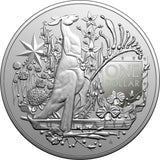 Australia 2021 $1 Uncirculated 1 Oz Silver Australia's Coat of Arms