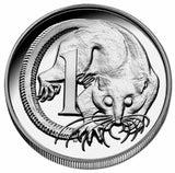 Australia 2017 1 Cent Feather Tail Possum World Money Fair 1oz Silver Proof High Relief