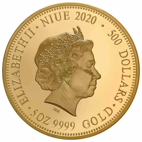 Niue 2020  Red-back Spider $500 Proof 5oz Gold Coin Minted