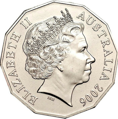 Australia 2006 50 Cent Uncirculated Queen Elizabeth 80th Birthday Coin Pack Mintage 28,191