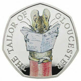 United Kingdom 2018 50p Beatrix Potter Tailor of Gloucestor Silver Proof