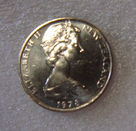 New Zealand 1978 10 Cent Uncirculated Maori Mask
