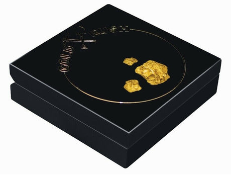 Solomon Islands 2021 $5 170th Anniversary of the Gold Rush Pan-Shaped Silver Coin