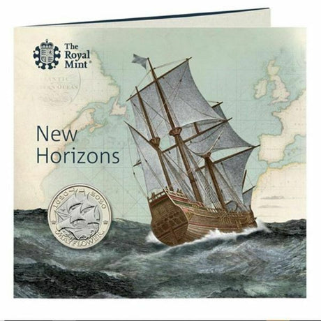 United Kingdom 2020 £2 Mayflower BU Sealed Coin Pack