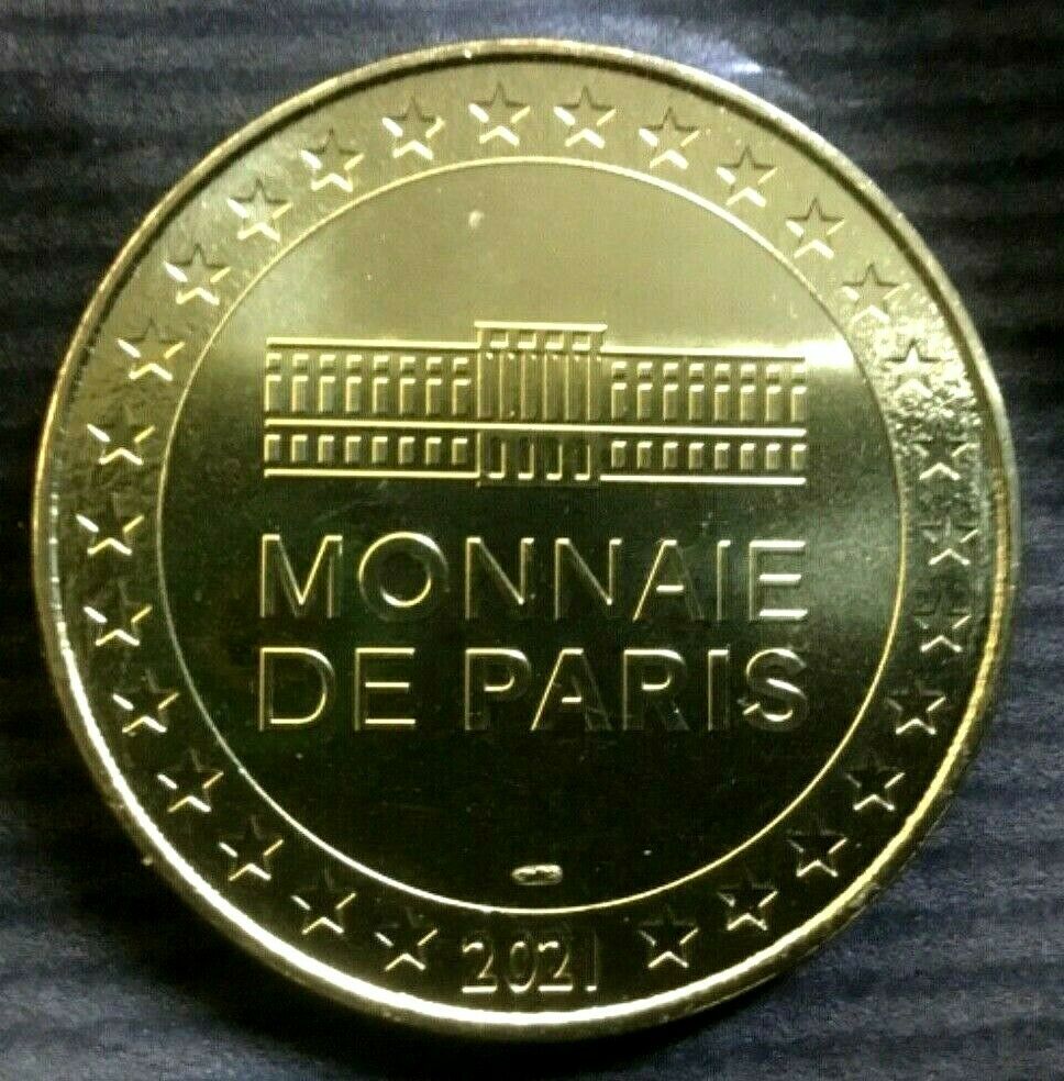 France 2021 The Little Prince Mini-Medal Yellow Metal 34mm Quadrum Capsule