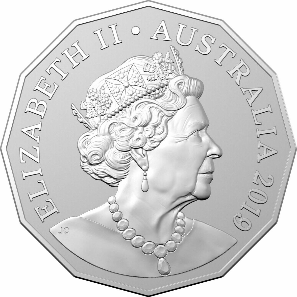 Australia 2019 5 Coin 50 Cent Set 50th Anniversary of the 50 Cent including Gold Plated 50 Cent