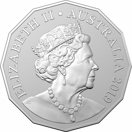 Australia 2019 5 Coin 50 Cent Set 50th Anniversary of the 50 Cent including Gold Plated 50 Cent