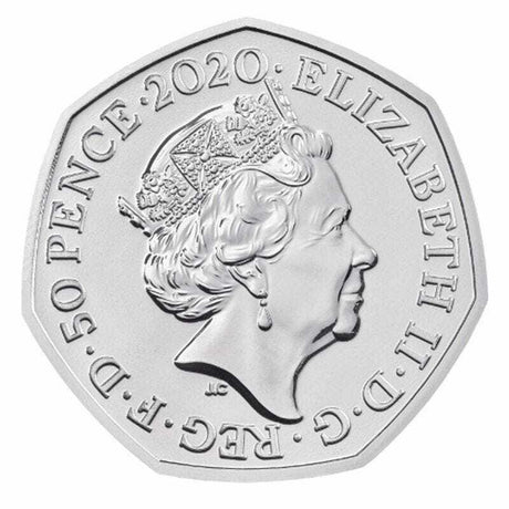 United Kingdom 2020 50p Royal Mint The Snowman BU Sealed Coin Pack
