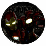 Fiji 2017 50 Cent Half Dollar Coloured Uncirculated Iron Man Marvel Light-Ups