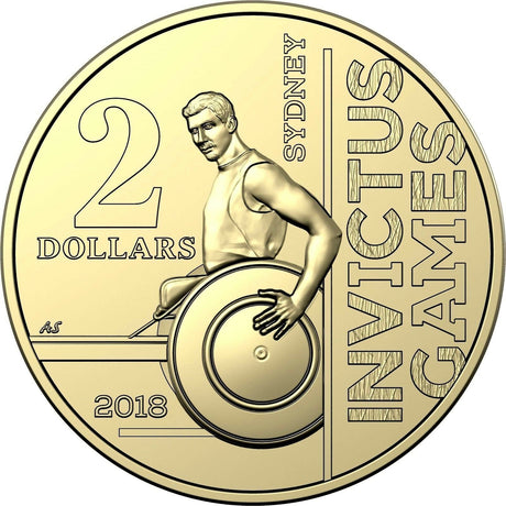 Australia 2018 $2 Uncirculated Invictus Games Coin Pack