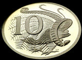 Australia 2004 10 Cent Proof Lyrebird