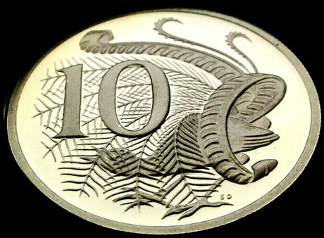 Australia 2004 10 Cent Proof Lyrebird