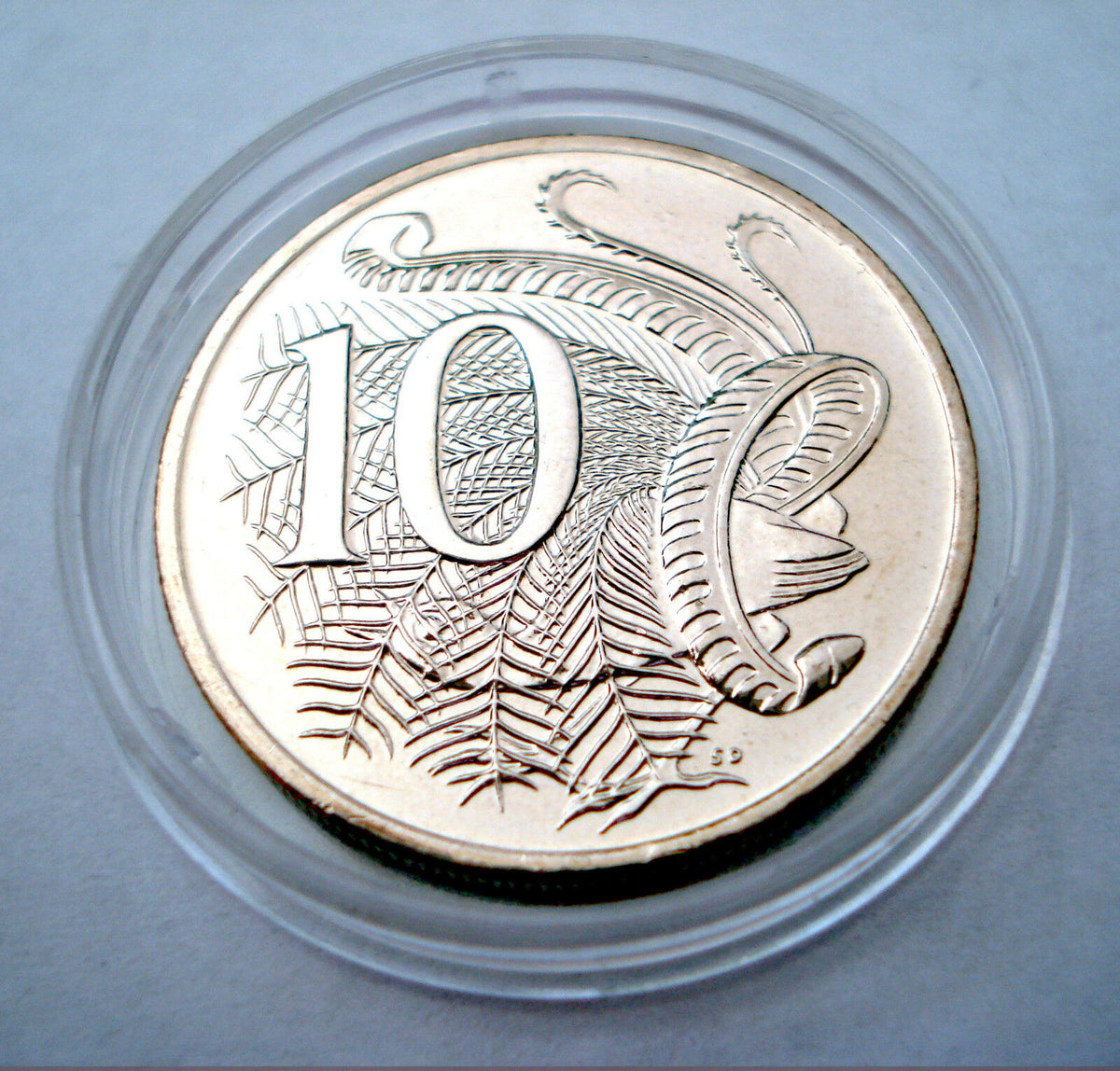 Australia 1990 10 Cent Uncirculated Lyrebird
