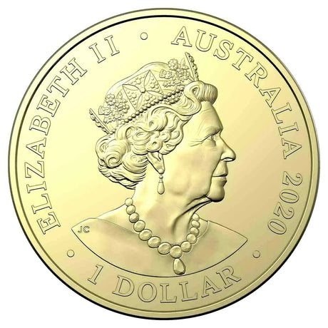 Australia  2020 $1 Uncirculated ANDA Brolga Privy Mark