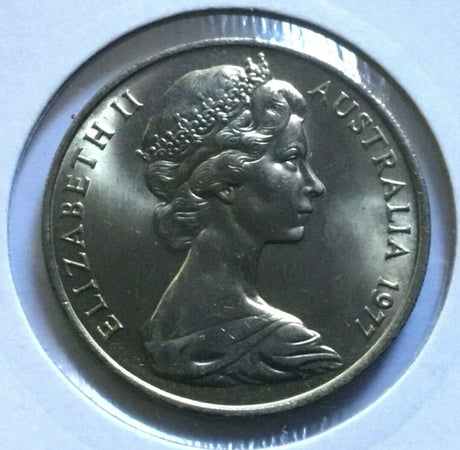 Australia 1977 20 Cent Uncirculated Platypus ex Roll