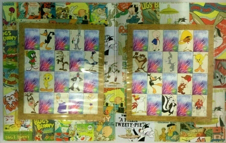 Australia 2015 Looney Tunes Stamp Folder 20x Stamps Sheet MUH MNH