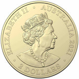 Australia 2021 $2 ANZAC Indigenous Military Service  Al-Br Coin Pack Coloured Uncirculated