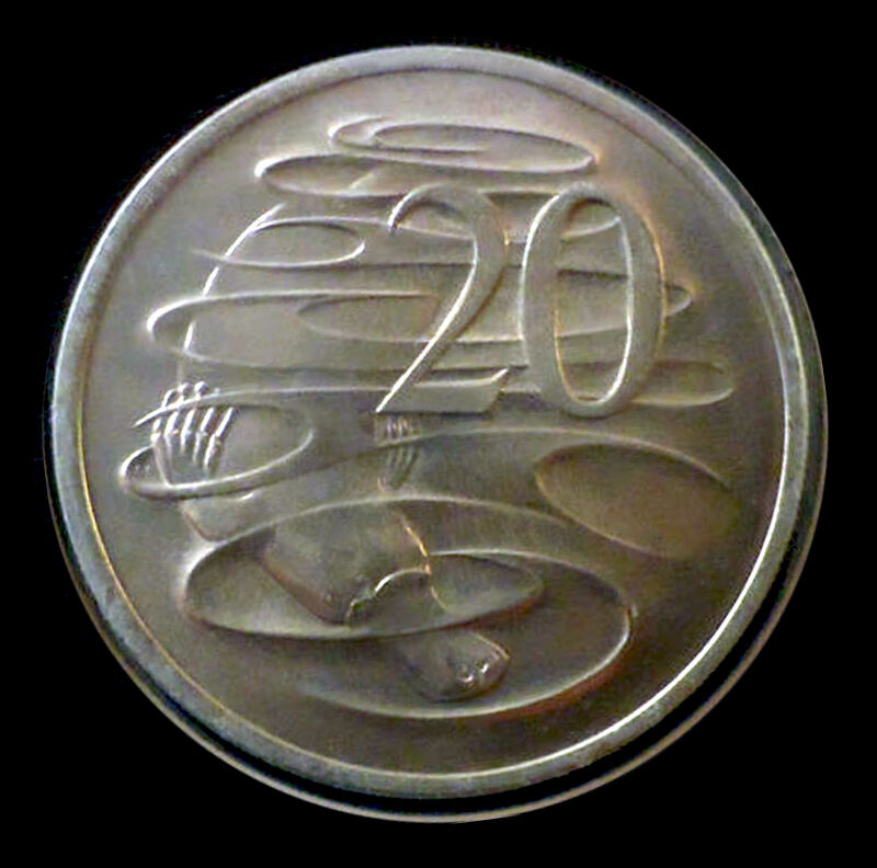 Australia 1980 20 Cent Uncirculated Platypus