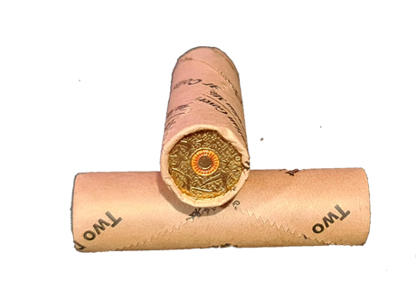 Australia 2015 $2 Flanders Field Orange Remembrance Royal Australian Mint Coloured Uncirculated Roll