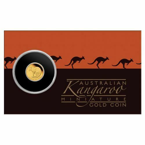 Australia 2021 $2 Uncirculated Mini Roo 0.5g Gold Coin Coin Pack