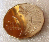 Australia 2000 50 Cent Uncirculated Flag