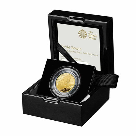 United Kingdom 2020 £25 David Bowie 1/4 oz Gold Proof