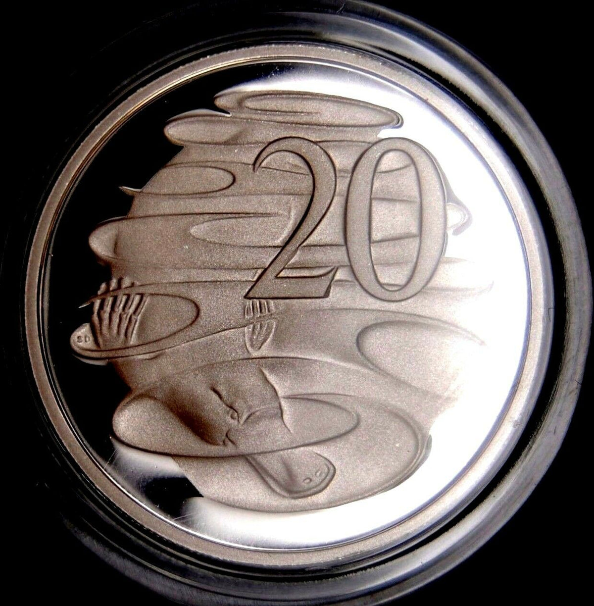 Australia 1991 20 Cent Silver Proof Platypus